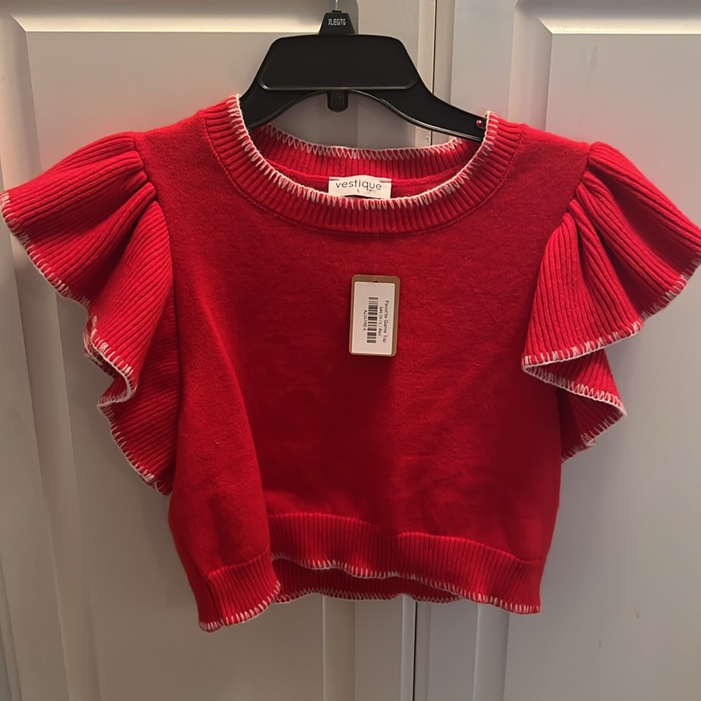 Vestique Favorite Game Top Cropped Large - Picture 2 of 5